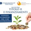 ACCESSO AL CREDITO, A MANFREDONIA INCONTRO IL 16 MAGGIO