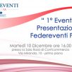 FEDERVENTI FOGGIA, IL 10 DICEMBRE LA PRESENTAZIONE