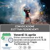 CONVOCAZIONE ASSEMBLEA ELETTIVA FEDEREVENTI PROVINCIALE