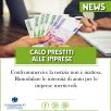 CALO PRESTITI ALLE IMPRESE, LA NOTA DI CONFCOMMERCIO: NON SORPRENDE LA FRENATA