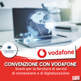 CONVENZIONI, L’OFFERTA ESCLUSIVA DELLA VODAFONE