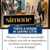 “PIENA VICINANZA ALL’ASSOCIATO FRANCESCO SIMONE PER IL FURTO SUBITO”