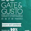 FIERA GATE E GUSTO, IMPORTANTE CONVENZIONE PER GLI ASSOCIATI