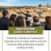 PUBBLICATO IL BANDO DI CONCORSO PER GUIDE TURISTICHE