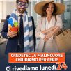 CHIUSURA UFFICI PER IL PERIODO ESTIVO